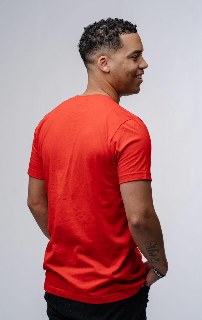 Glory Cut Tee - Poppy