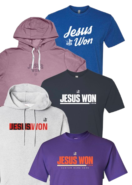 Jesus Won Customization Form
