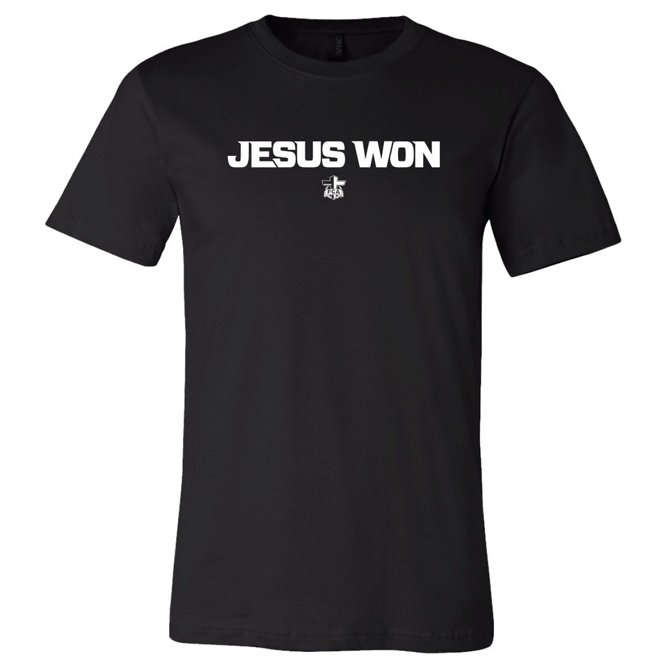 Jesus Won Fall '25 Tee - Black