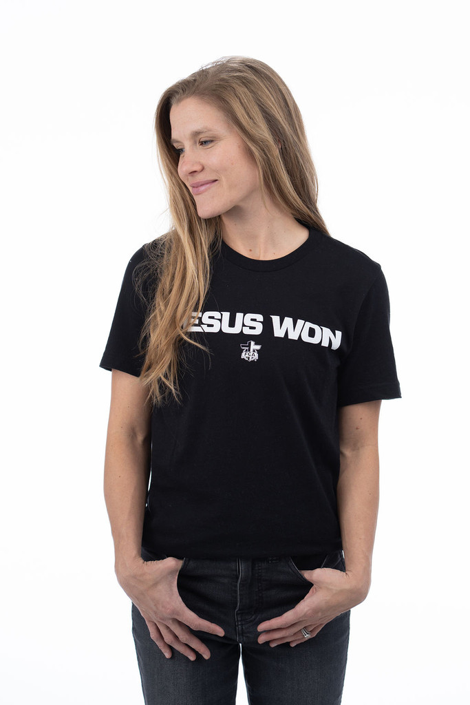 Jesus Won Fall '25 Tee - Black