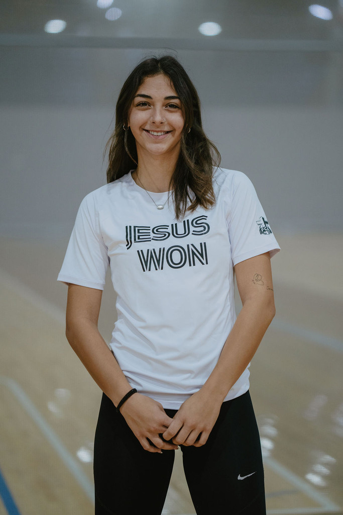 Jesus Won Performance Tee - White