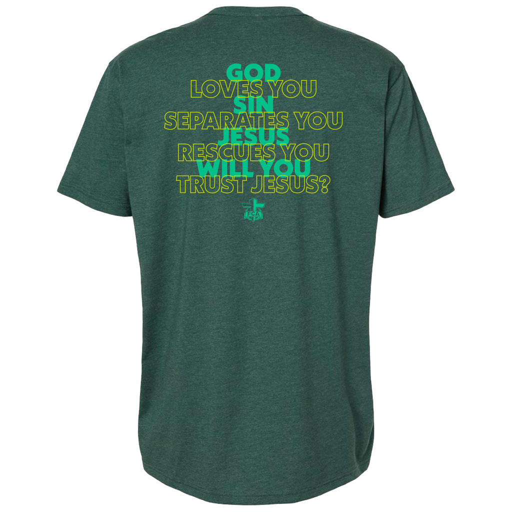 FOUR Statement Tee - Green