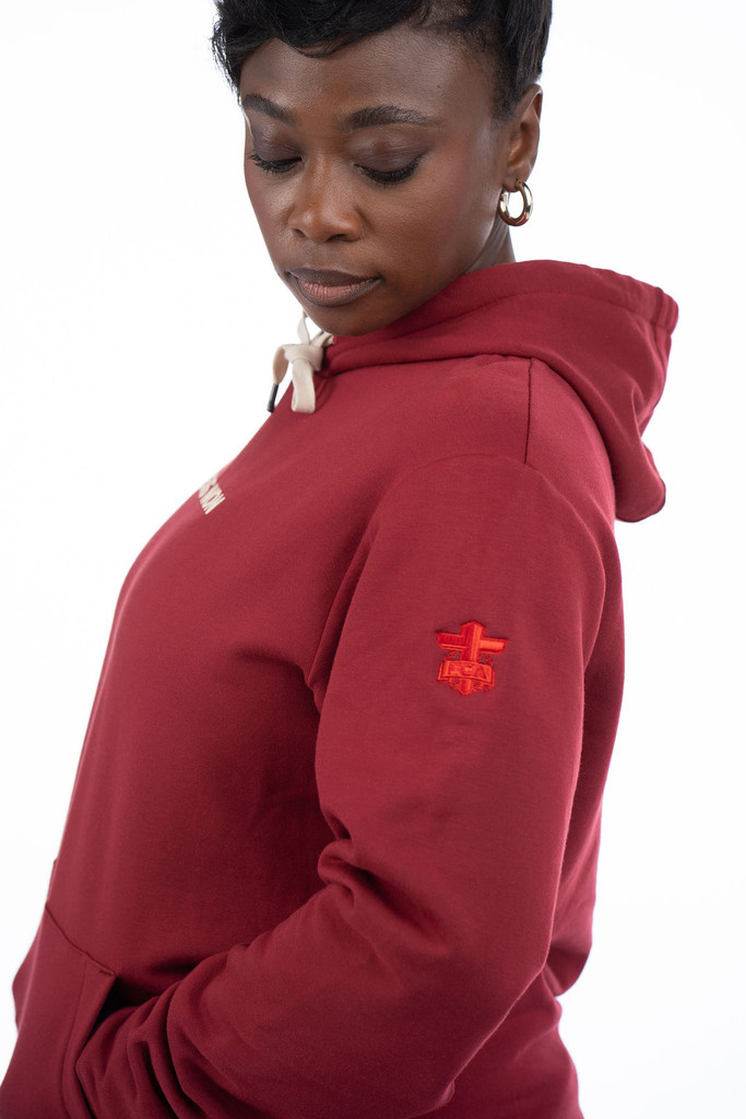 Unisex Jesus Won 54 Hoodie - Red