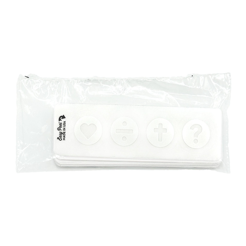 The Four Icons Sticker - Pack of 25