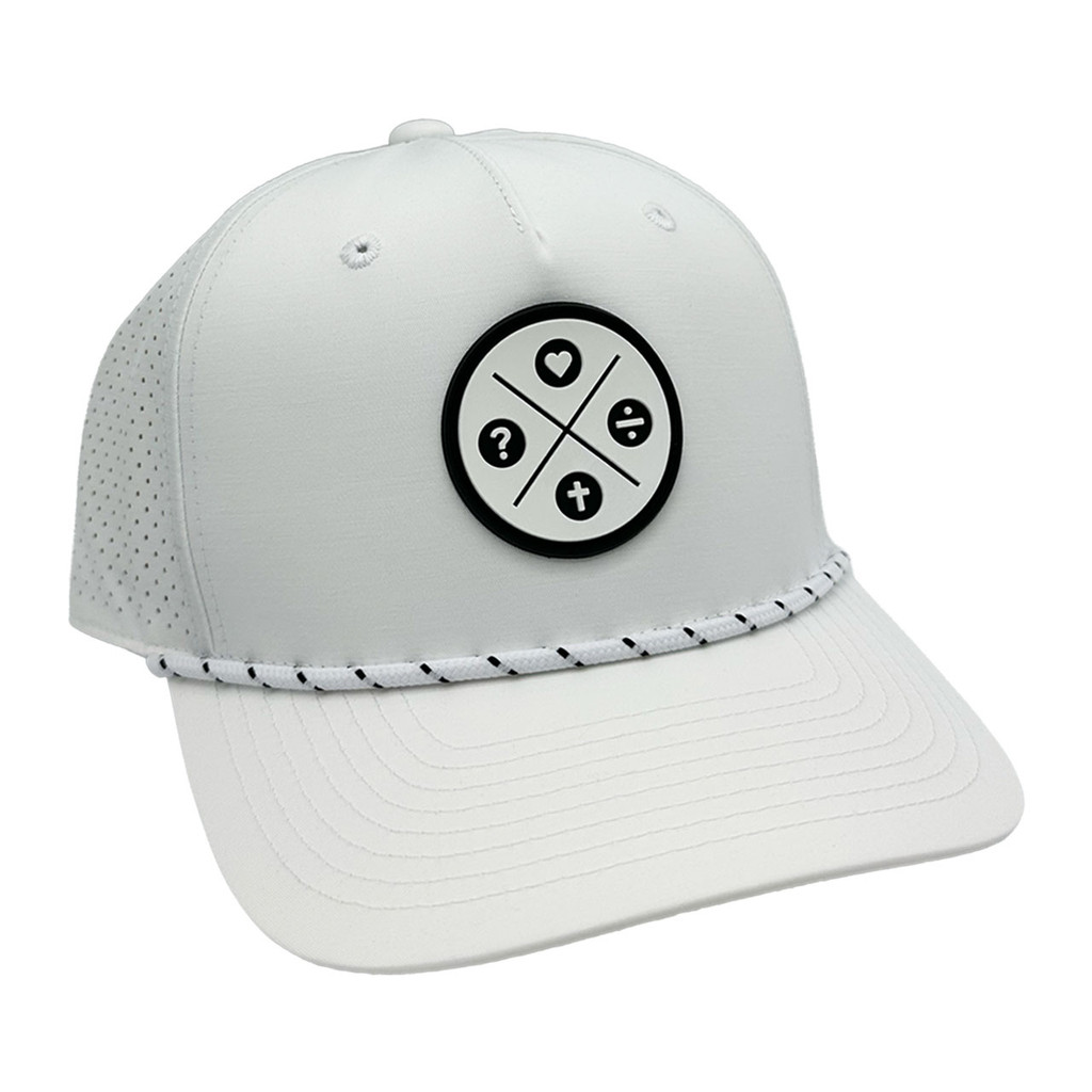 The Four Snapback Rope Hat - White