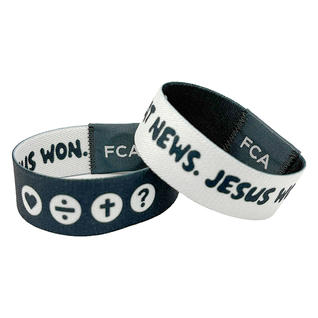Good News Tap Sportflex Wristband - ADULT - Pack of 25