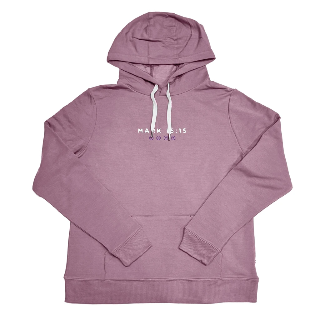 Ladies Make Heaven Crowded 54 Hoodie - Lavender