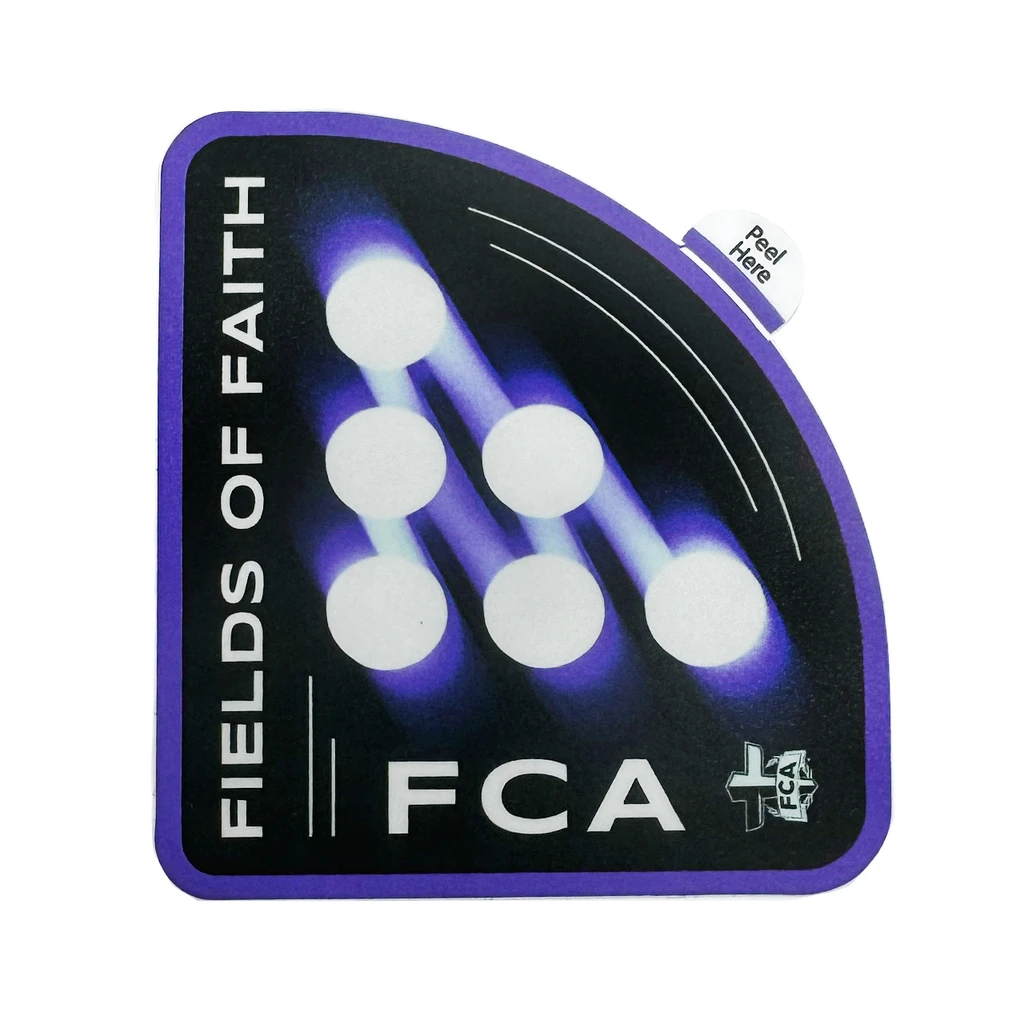 Fields of Faith Radiant Sticker - Pack of 25