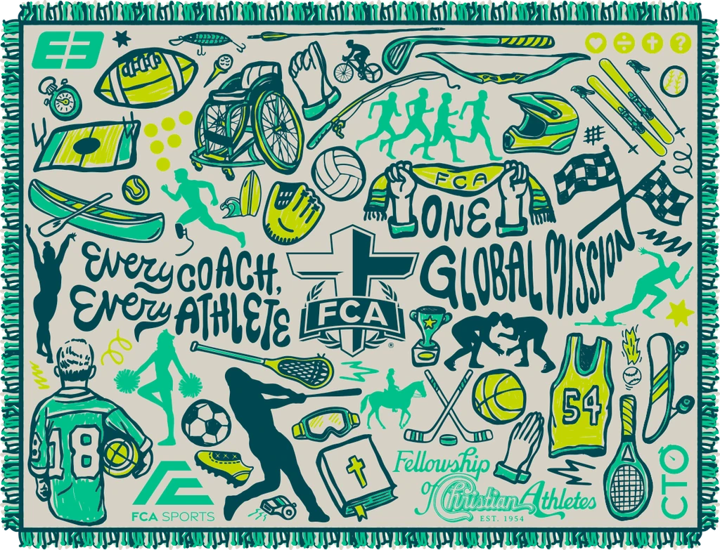 One Mission Doodle Blanket