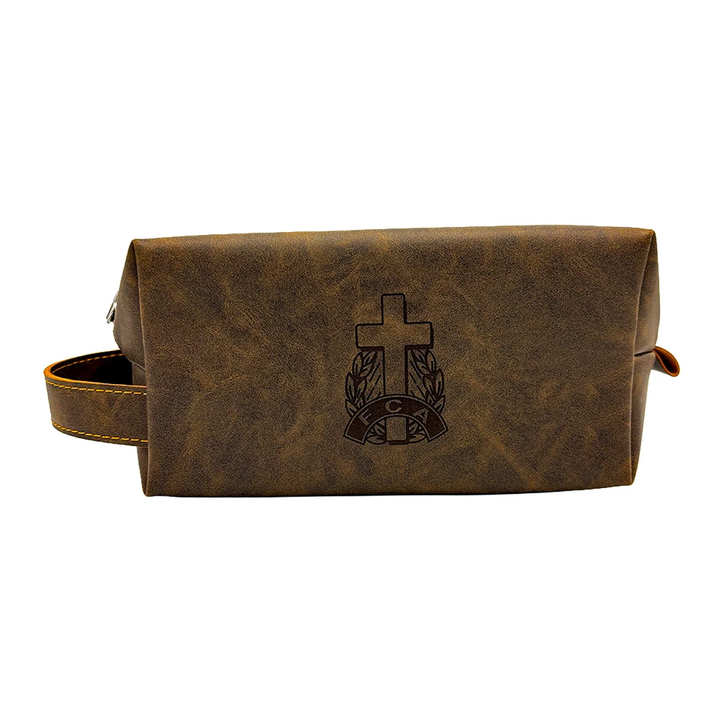 Leather Dopp Toiletry Bag