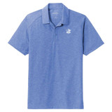 Men's Royal Heather Performance Polo