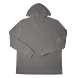 Johnnie-O - Zed Hoodie LS Tee - STEEL