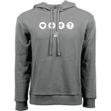 FCA Basics - FOUR Tri-blend Hoodie - GRAY