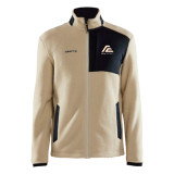 FCA SPORTS - CRAFT Adv Explore Fleece Jacket (Mens) - ECRU