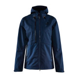 FCA - CRAFT Blockshell Jacket (Womens) - DARK NAVY FCA - CRAFT Blockshell Jacket (Womens) - DARK NAVY