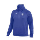 Nike - Women's Thermal 1/4 Zip Top - BLUE