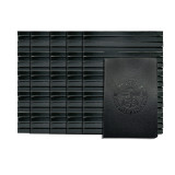 Black Note Journal with Black Band - Case of 50