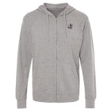 FCA Ladies Zip Hoodie - Heather Grey