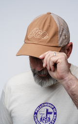 Script Trucker Hat - Brown Script Trucker Hat - Brown