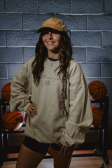 Script Trucker Hat - Brown