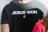 Jesus Won Fall '25 Tee - Black