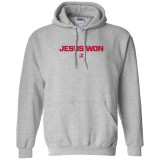 Jesus Won Fall '25 Hoodie - Sport Grey