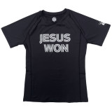 Jesus Won Performance Tee - Black