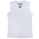 Jesus Won Performance Sleeveless Tee - White