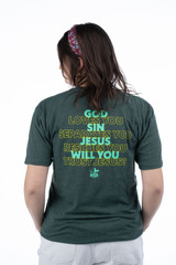 FOUR Statement Tee - Green