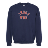 Jesus Won EMB Crewneck