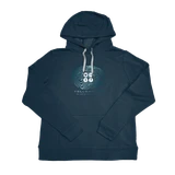 Unisex Fingerprint 54 Hoodie - Navy
