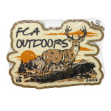 Outdoors Deer Sticker - Pack of 25