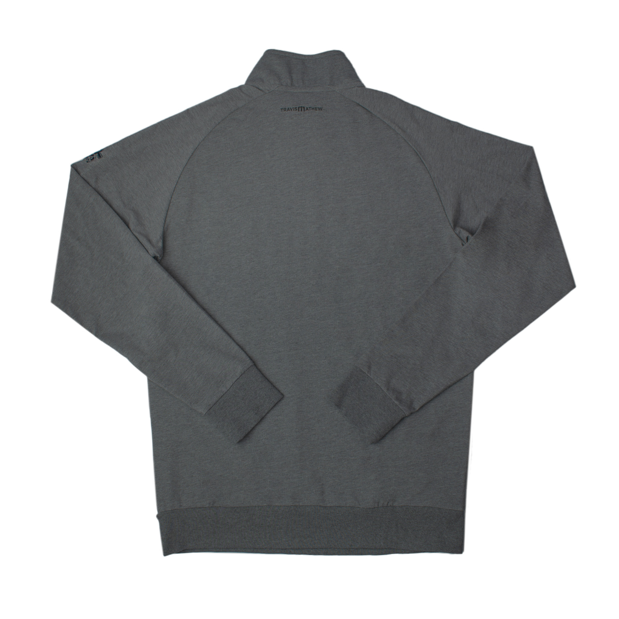 TravisMathew - Upgraded Quarter Zip - DARK GREY - FCA Gear