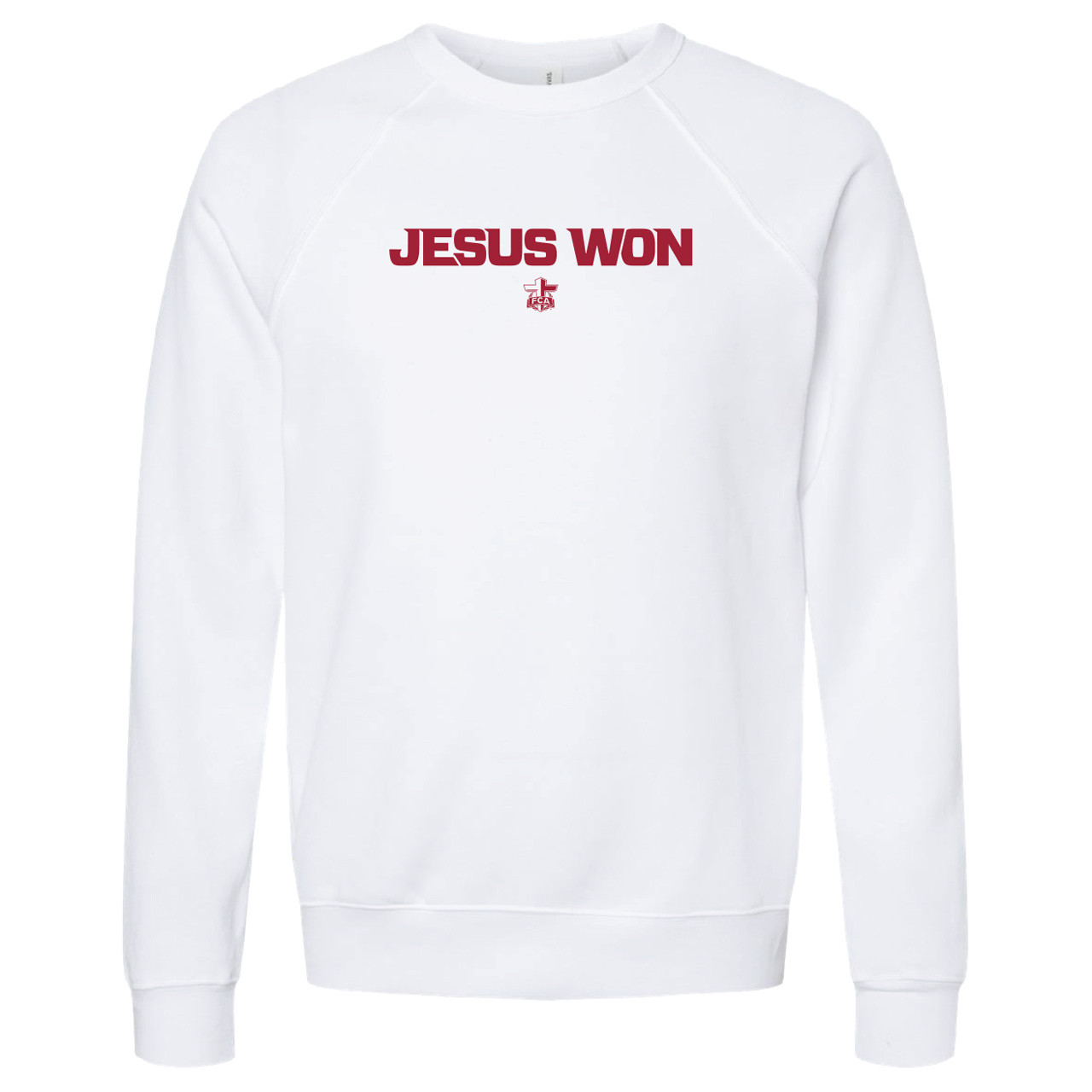 Jesus Won Ark Crewneck - Red