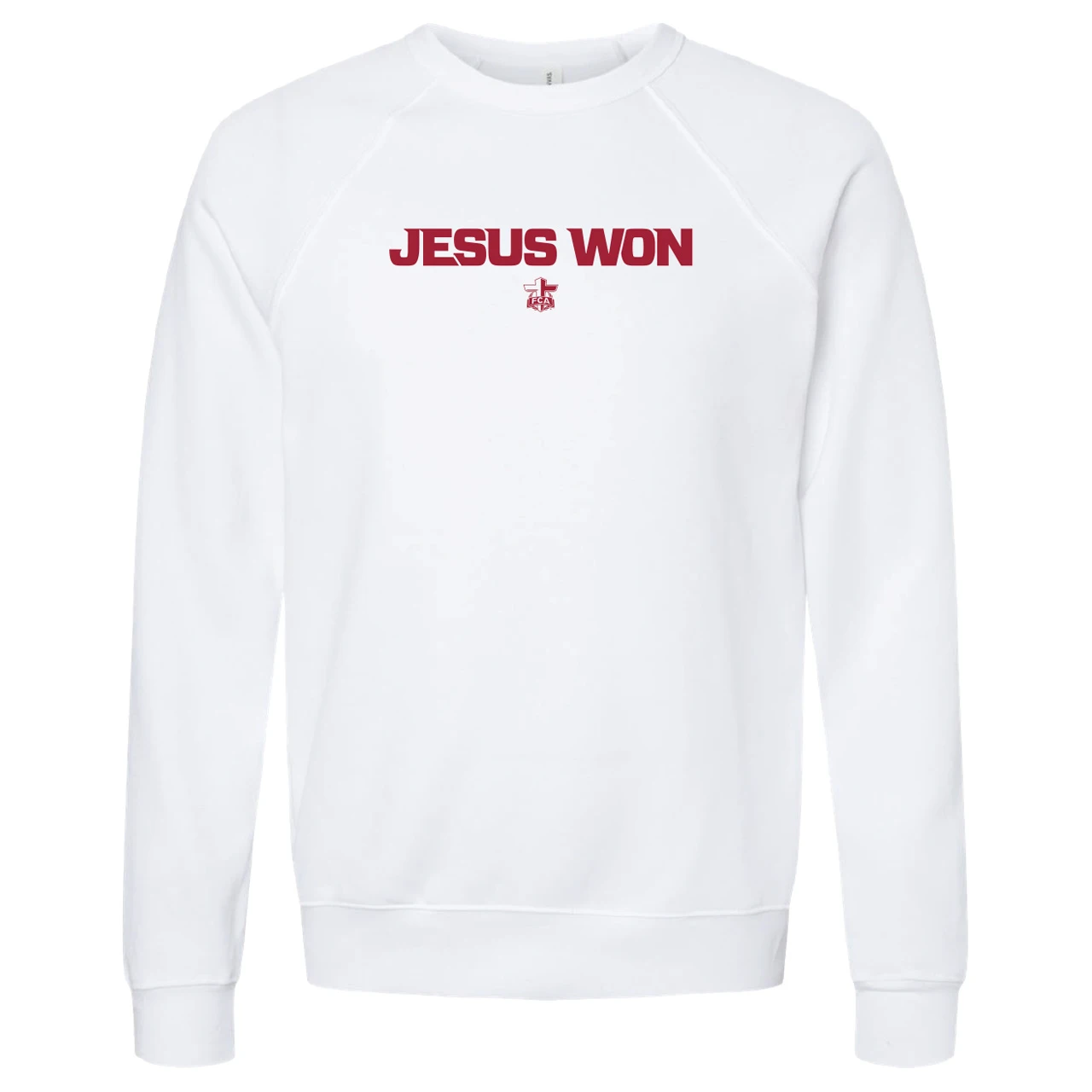 Jesus Won Ark Crewneck - Red