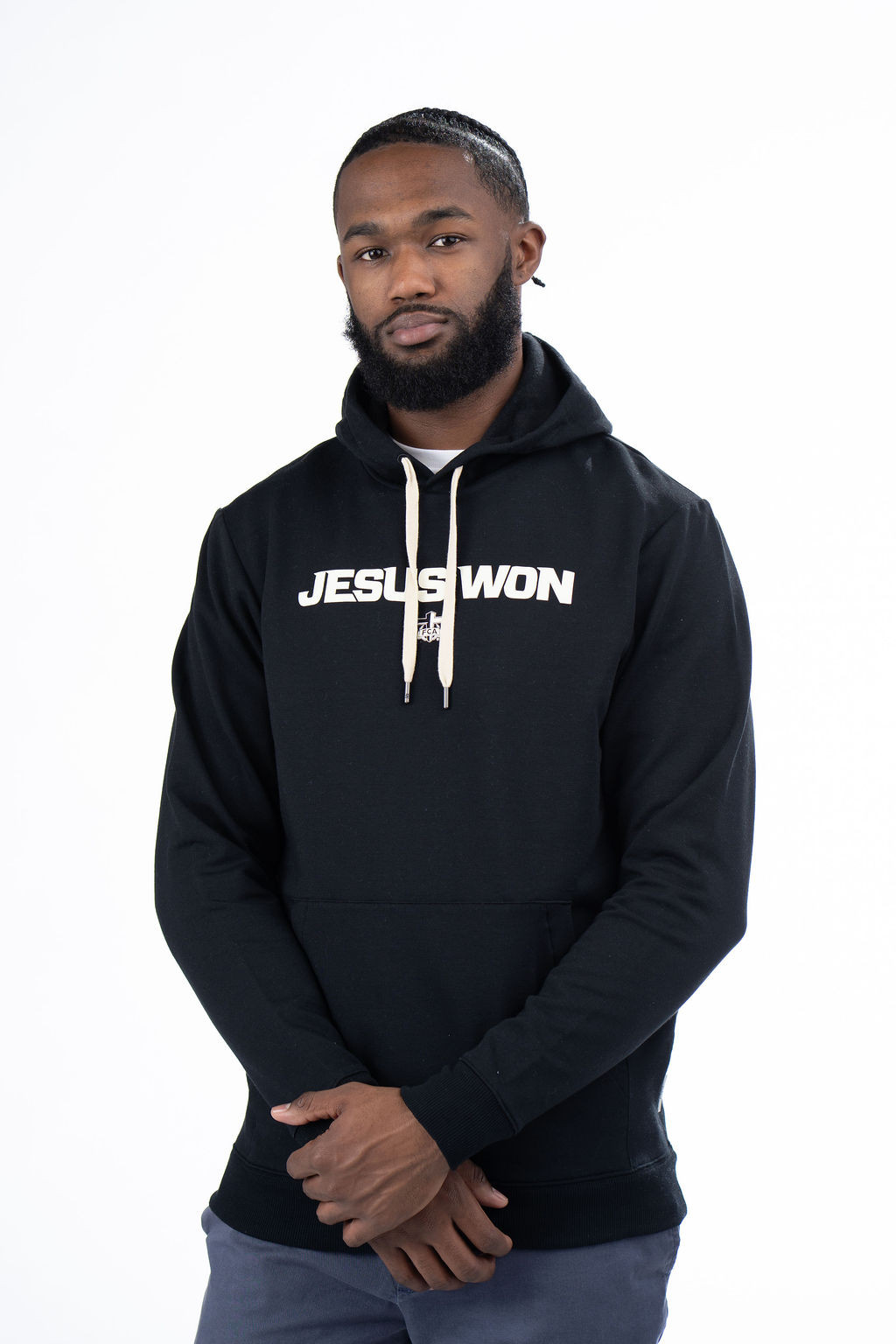 Unisex Jesus Won 54 Hoodie - Black