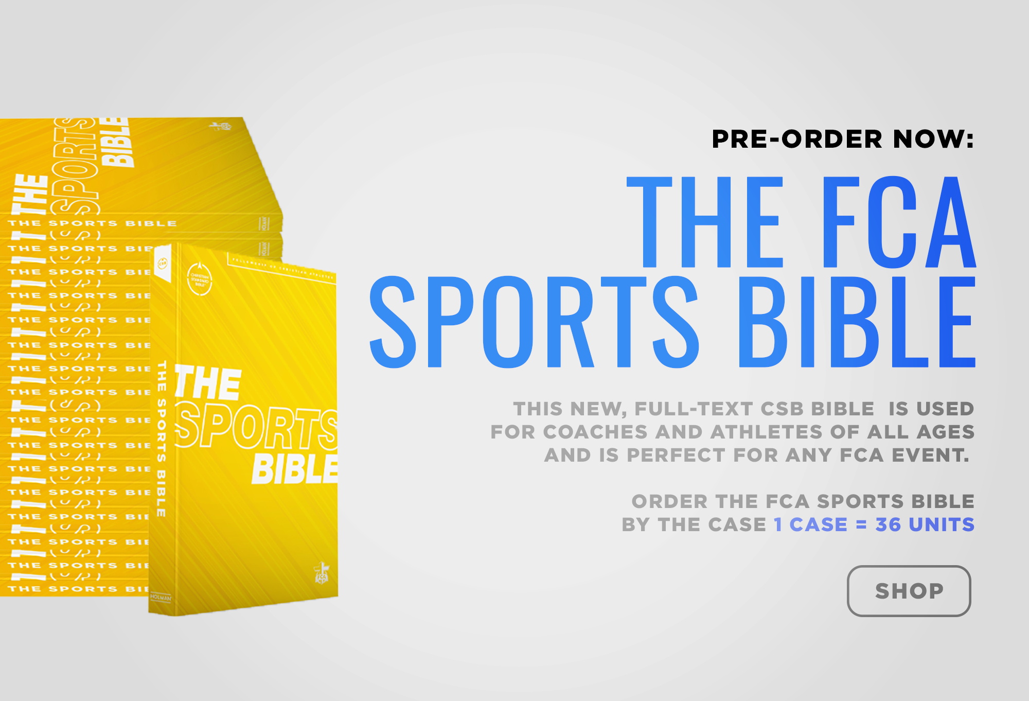 2023 - FCA Sports New Testament Bible (CSB)