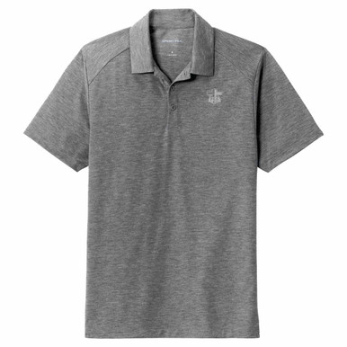 Men's Light Grey Performance Polo