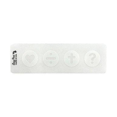 The Four's Sign Sticker The Four Translucent Sticker