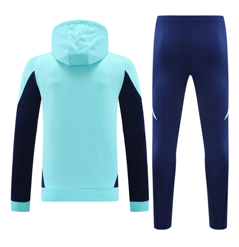 Arsenal 24/25 Men's Turquoise Hoodie Tracksuit