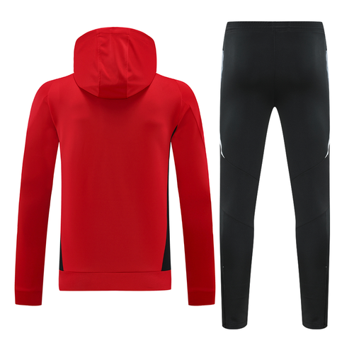 Manchester United 24/25 Men's Red Hoodie Tracksuit