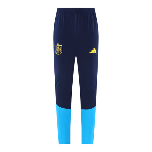 Spain 2026 Men's Blue Long Zip Hoodie Tracksuit