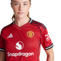 B.FERNANDES #8 Manchester United 25/26 Women's Home Shirt - Man United Font