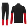 Germany 2026 Men's Black Long Zip Jacket
