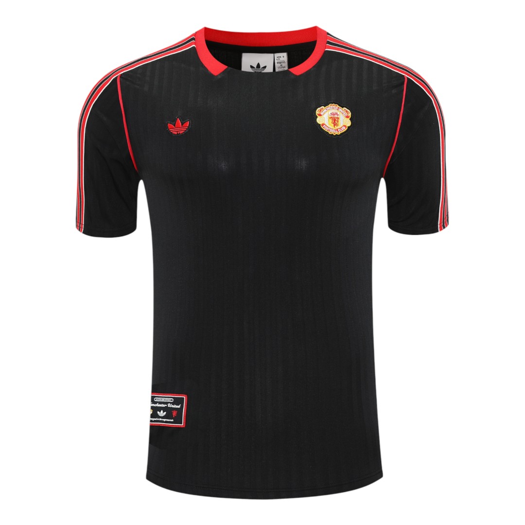 Manchester United 25/26 Men's Black Terrace Icon Shirt