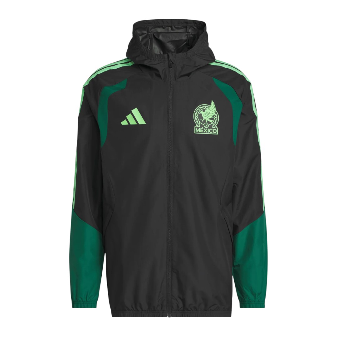 Mexico 2026 Men's Long Zip Windbreaker