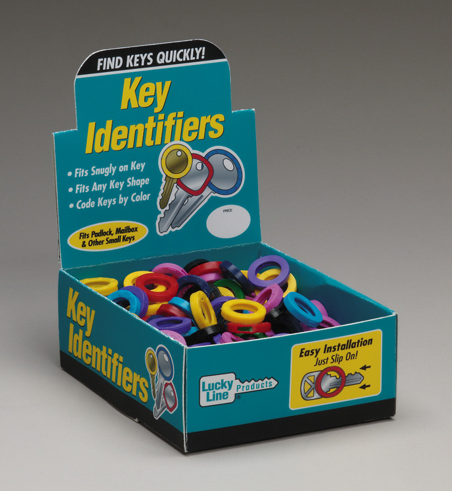 Small Key Identifier Assorted 200/box - Always Affordable Locksmiths Ltd