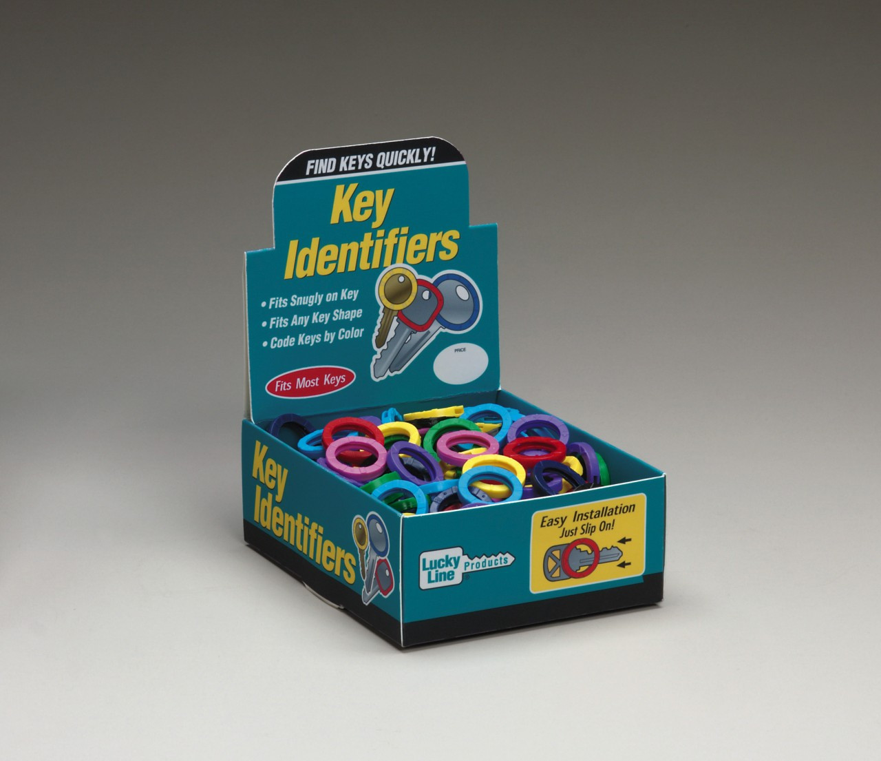 Medium Key Identifier Assorted 200/box - Always Affordable Locksmiths Ltd