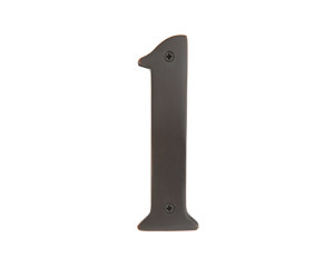 Emtek Brass House Number Digit 1 Emtek Brass House Number Digit 1