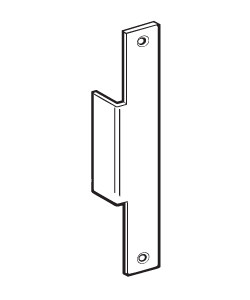 Don-jo Electric Strike Filler Plate AF 29 Don-jo Electric Strike Filler Plate AF 29